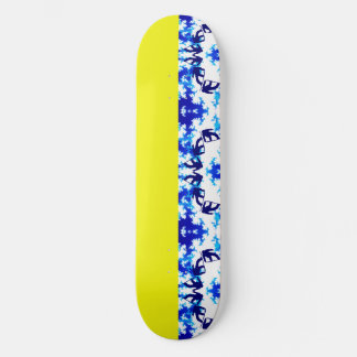 Skateboard Deporte de snowboard azul cielo amarillo