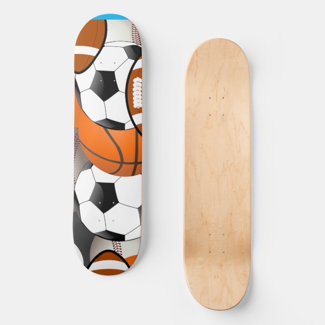 Skateboard Deportes (Anverso)