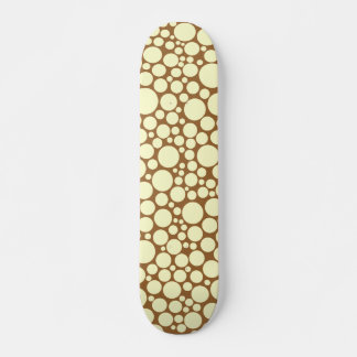 Skateboard Deportivo - Crema en marrón