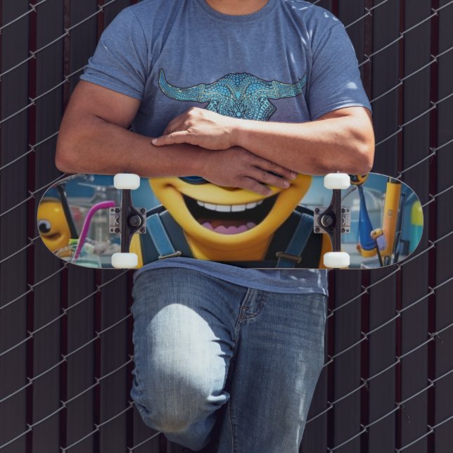 Skateboard „Der verrückte Laborheld – Spaß im Reagenzglas!“ (Exterior 3)