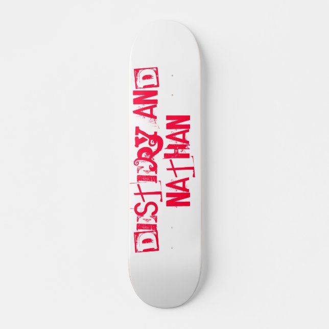 Skateboard DesandNate (Anverso )