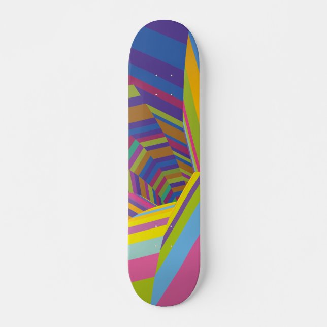 Skateboard Desaparecer en color (Anverso )