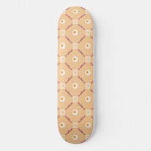 Skateboard Desayuno con tocino, huevos y tostadas