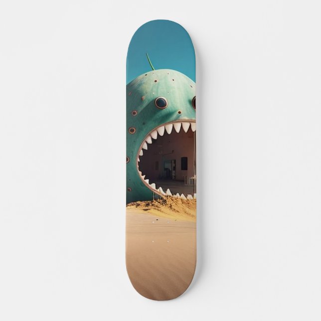 Skateboard Desert monster house (Anverso )