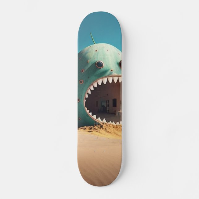 Skateboard Desert monster house (Anverso)