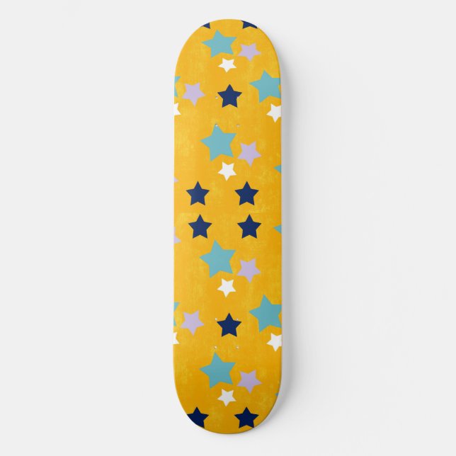 SKATEBOARD DESPLAZAMIENTO EN EL PATINAJE DE ESTRELLAS (Anverso)