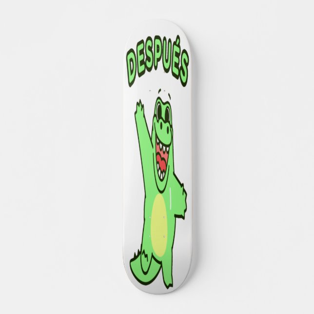 Skateboard Después (Anverso )
