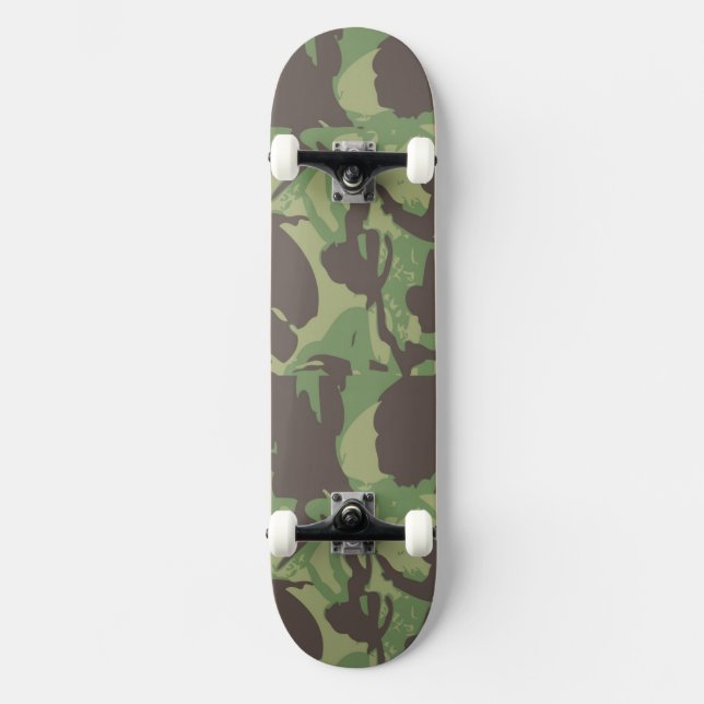 Skateboard Destino del modelo de Forest Green Digital del (Anverso)