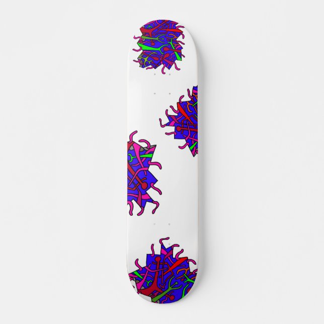 Skateboard Deterioro En Su Mejor Momento (Anverso )