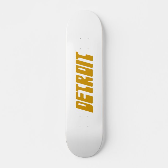 Skateboard Detroit con estilo (Anverso )