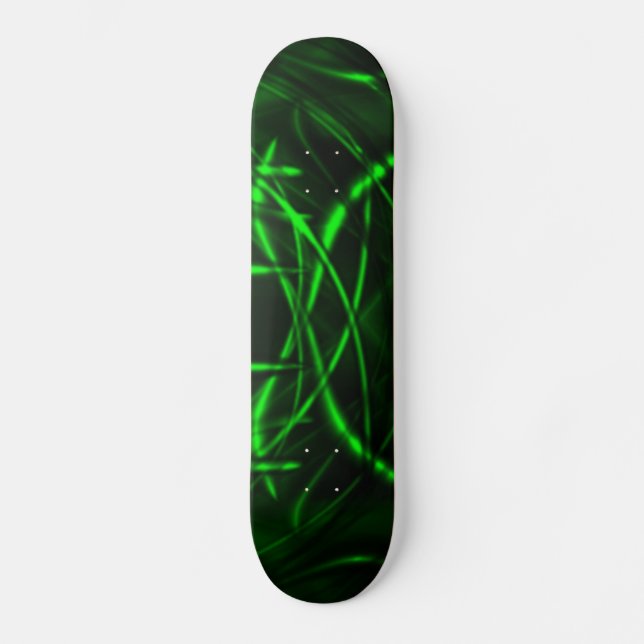 Skateboard DeVine Green 2 (Anverso)