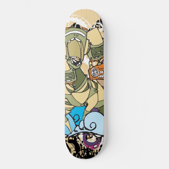 Skateboard Dezeinswell "Entourage Parte 3" (Anverso)