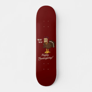 Skateboard DÍA DE ACCIÓN DE GRACIAS FELIZ MEOW MEOW regalo di