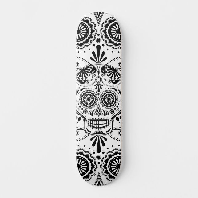 Skateboard Día de la Calavera del Azúcar Muerto (Anverso)