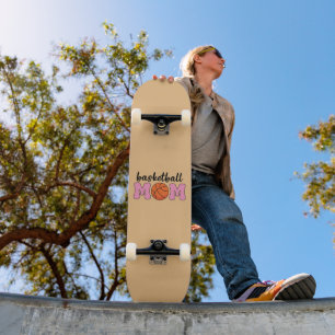 Skateboard Día de la Madre de mamá de baloncesto