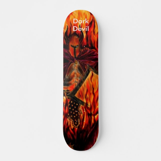 Skateboard Diablo oscuro (Anverso )
