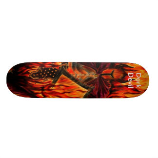 Skateboard Diablo oscuro