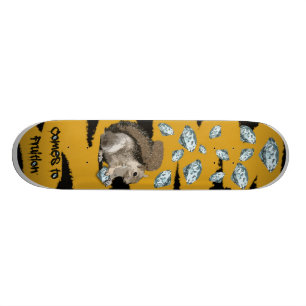 Skateboard Diamantes para el invierno