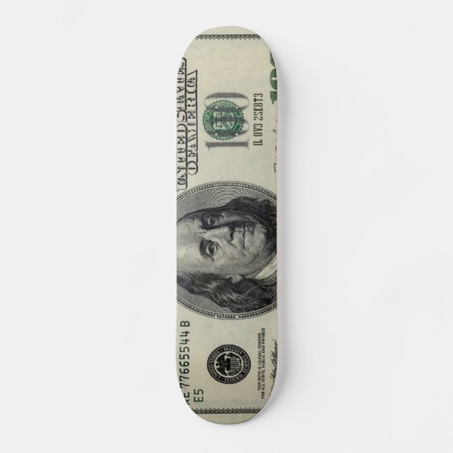 Skateboard dinero (Anverso)