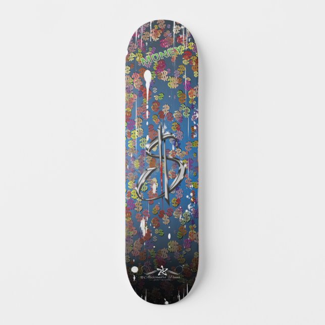 SKATEBOARD DINERO (Anverso)