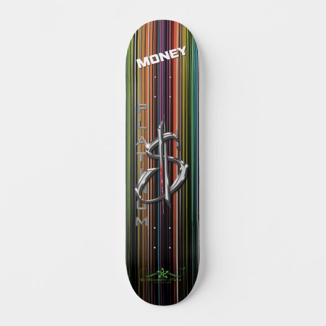 SKATEBOARD DINERO (Anverso)