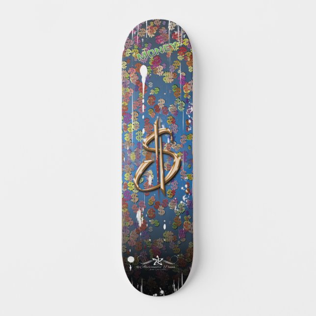 SKATEBOARD DINERO (Anverso)