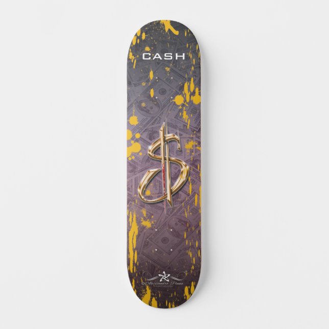 SKATEBOARD DINERO (Anverso)