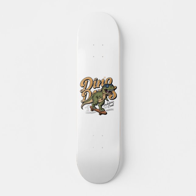 Skateboard Dino Días (Anverso )