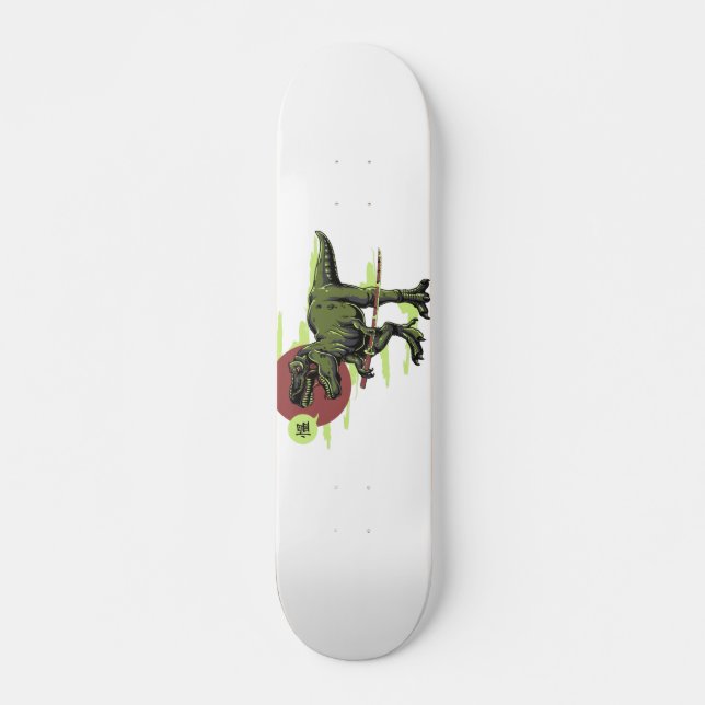 Skateboard Dinosaurio Ninja (Anverso )