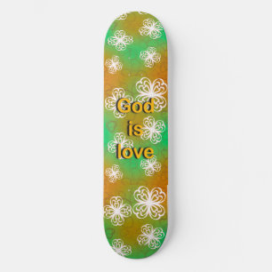 Skateboard Dios es amor
