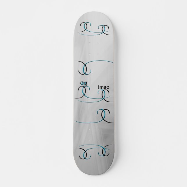 Skateboard ¡Dios mío! (Anverso )