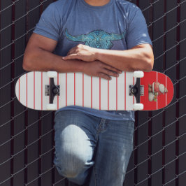 Skateboard Dirección de devolución esmeralda roja