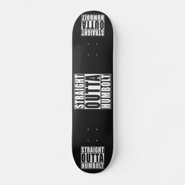 Skateboard Directamente de Humbolt California (Anverso)