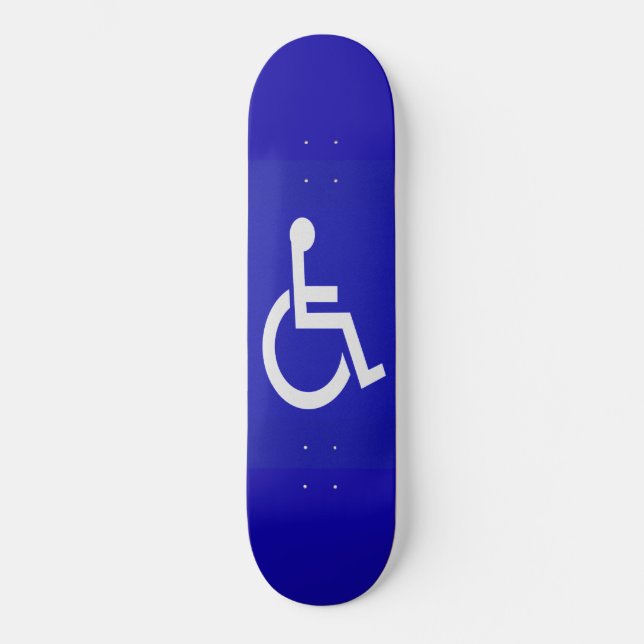 Skateboard Discapacitado (Anverso)