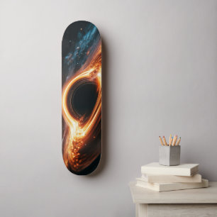 Skateboard Disco de Acreción de Agujero Negro Supermasivo Art