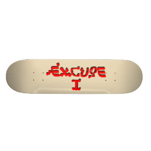 Skateboard Discúlpeme