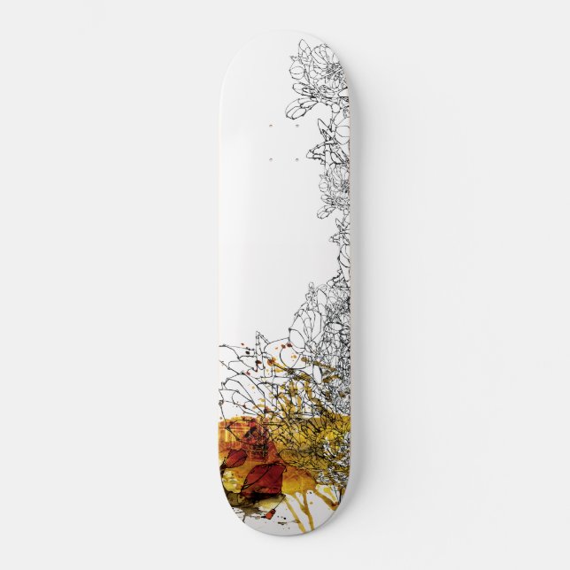 Skateboard diseñador "Libertad" (Anverso)
