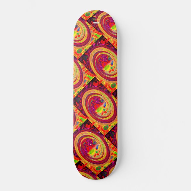 Skateboard Diseño (Anverso)
