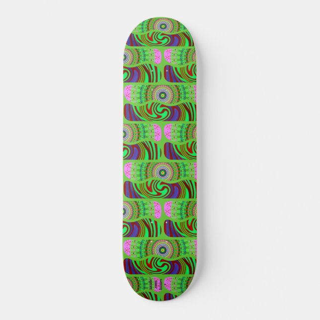 Skateboard Diseño (Anverso)