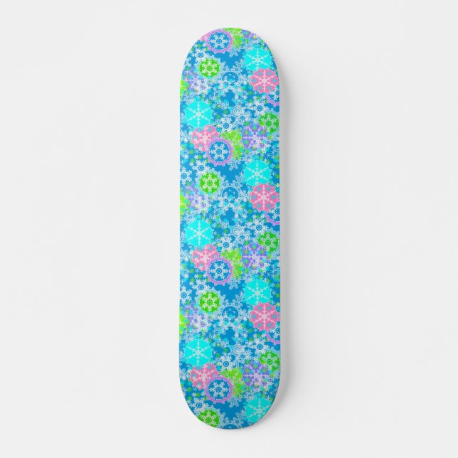 Skateboard Diseño de año nuevo (Anverso )