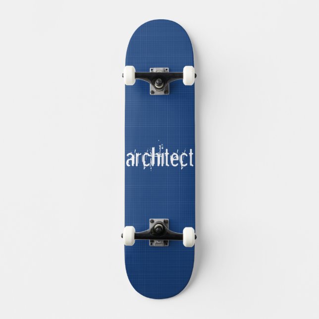 Skateboard Diseño de arquitectos (Anverso)