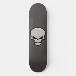 Skateboard Diseño de cráneo malvado