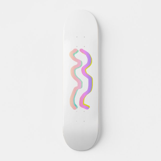 SKATEBOARD DISEÑO DE ESTILO DE PATINAJE (Anverso )