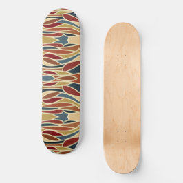 Skateboard Diseño de estilo de vidrio templado geométrico opa