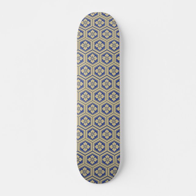 Skateboard Diseño de estilo japonés (Anverso )