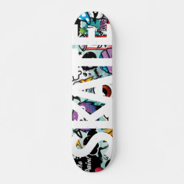 Skateboard Diseño de Graffiti SKATE