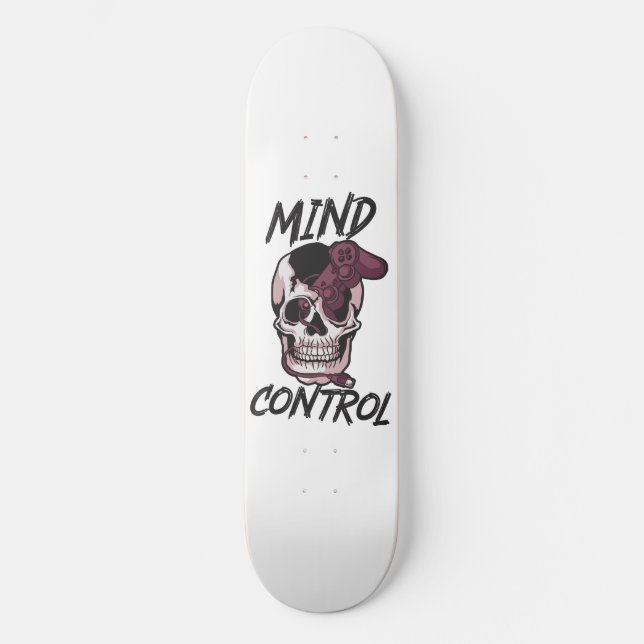 Skateboard Diseño de juegos de control mental (Anverso)
