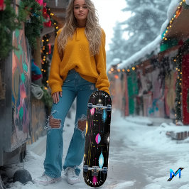 Skateboard Diseño de la cubierta de patinaje para Starburst a
