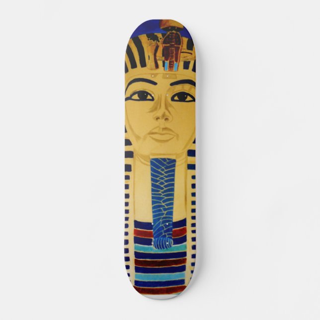 Skateboard Diseño de la cubierta de rey Tut Tutankhamun Skate (Anverso)