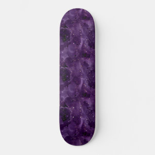 Skateboard Diseño de la serie Galaxia Púrpura 8